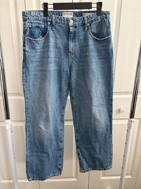 10 Crosby Derek Lam Light Blue Wide-Leg Jeans